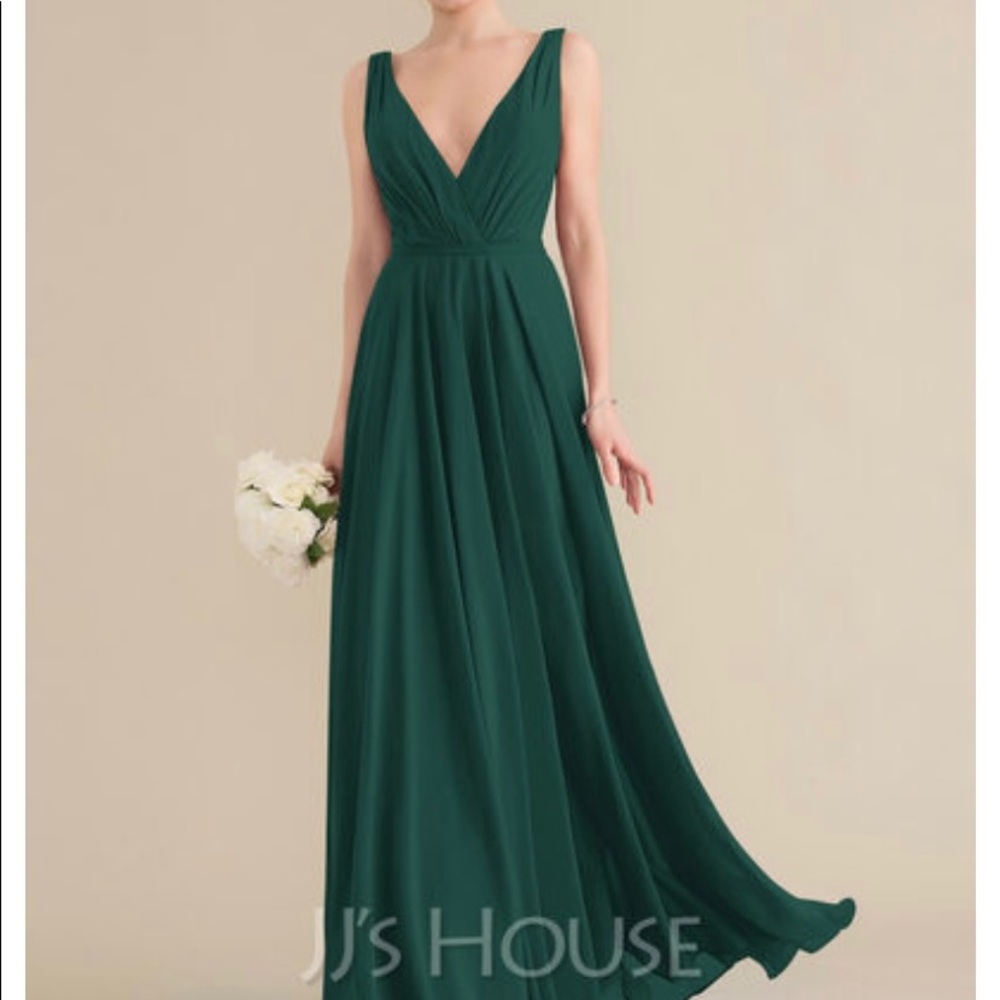 NWT Green Bridesmaid Dress